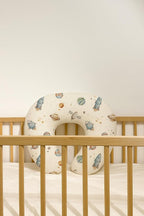 Nursing Pillow Covers 2 Pack, Breastfeeding Pillow Slipcovers Soft and Stretchy, Nursing Covers for Baby Girls Boys Newborn (Stellar Adventure)