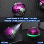 Cool Stress Ball Fidget Spinner Toys Metal, Ball Finger Hand Spinner Gifts for Kids Adults, Sensory Fingertip Gyro Toys Spinning for Anti Anxiety Stress Relief, Desk Toys for School Office