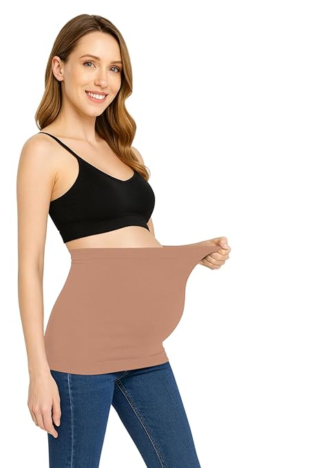 Sweet Hearts Belly Bands For Pregnant Women- Maternity Postpartum Pregnancy Belly Band Support Belt Made in USA