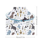 Yoofoss Nursing Cover Breastfeeding Scarf - Baby Car Seat Covers, Infant Stroller Cover, Strechy Carseat Canopy for Boys and Girls (Dinosaur)