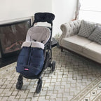 Go 3 Seasons Universal Stroller Footmuff, Warm Winter Bunting Bag for Toddler, Waterproof Sleeping Bag, Anti-Slip Height Adjustable, Winter Blanket