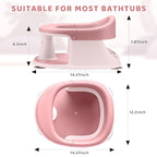 Baby Bath Seat, 2025 New Upgraded Infant/Toddler Sit Up Bathtub Seat for 6-12-24 Months, Great Shower Gifts for Newborn and New Mothers