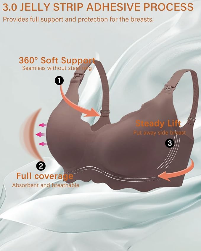 UHdod Nursing Bras for Breastfeeding, Maternity Bra for Pregnancy, Breastfeeding Bras for Women Maternity Bras for Women