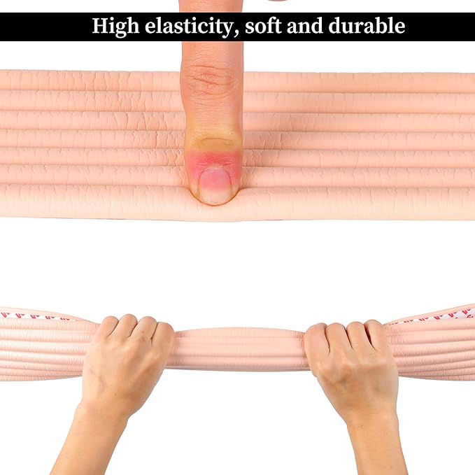 Corner Protector for Baby, Widen Edge Protector with Adhesive Backing, Baby Proofing Edge Corner Protectors Self Adhesive Furniture Corner Guard Bumper for Table, Desk, Fireplace (Pink, 6.6ft)