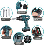 Kids Tool Box–Zealous 48 PCS Pretend Play Tools Toys for Toddler,Electric Drill Kids Tool Kit for Boys & Girls Ages 3-8 Years Old, Construction Tool Kit Playset for Boys