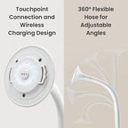 MONAI WiFi Baby Monitor with Camera and Audio, Covered-Face/Sleep/Cry Alerts, Virtual Safety Fence, AI-Powered Smart Baby Monitor with 3K FHD, Night Vision, Local Storage & Cloud Backup, No Fee