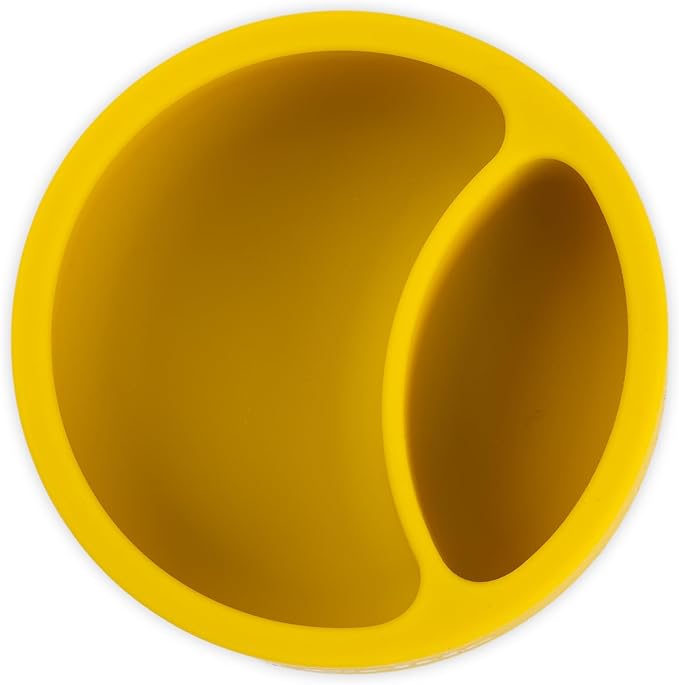 Bella Tunno Silicone Suction Bowl & Spoons for Toddlers & Babies, Food Grade BPA Free Silicone, Non Slip Base, Microwave & Dishwasher Safe, Ideal Baby-Led Weaning Bowl, Miss Mess/Love First Bite