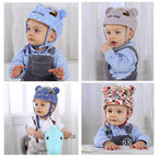 Xifamniy Baby Soft Safety Helmet Foam Head Protector Helmet for Toddler Infant Walking Suit 6-24m (Triangle)