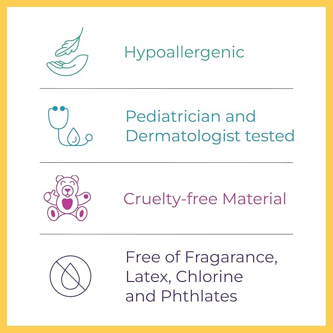 Sposie Diaper Booster Pads, Size 4-6, 30 Count - Hypoallergenic, Dermatologist and Pediatrician Tested, Fragrance, Latex, Chemical and Cruelty-Free, Made in USA