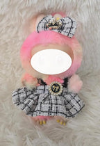 Clothes for LA BUBU 17cm Doll (NO Doll),Outfit for LABUBU,Clothes Set for LA BUBU Dress Up,Accessories for LA BUBU