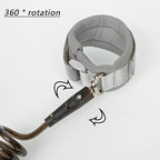 Toddlers Leash + Anti Lost Wrist Link Child Kids Safety Harness Kids Walking Wristband Assistant Strap Belt for Boys Pink Christmas Gift (Black 2)