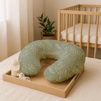 Nursing Pillow Covers 2 Pack, Breastfeeding Pillow Slipcovers Soft and Stretchy, Nursing Covers for Baby Girls Boys Newborn