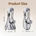 Baby Sling Carrier,Toddler Carrier, 2025 New Baby Sling with Waist Harness,Portable and Lightweight Sling,Non-Slip Hip Seat Carrying 25-60lbs(Grey)