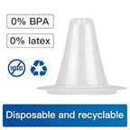 400X Ear Thermometer Probe Covers, for All Braun Thermometer Ear Covers, Lens Filters, Refill Caps,Disposable Ear Thermometer Covers (400)