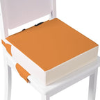 Booster Seat for Kitchen Chair with Adjustable Straps, Toddler Booster Seats for Dining Table Portable for Travel Camping Eating, Booster Cushion for Table for Baby Child Infant Kid Boy Girl