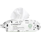 The Honest Company Clean Conscious Multi-Use Wipes | Hypoallergenic + Unscented for Sensitive Skin | Over 99% Water, Compostable, Plant Based, Baby Wipes | Pattern Play, 60 Count