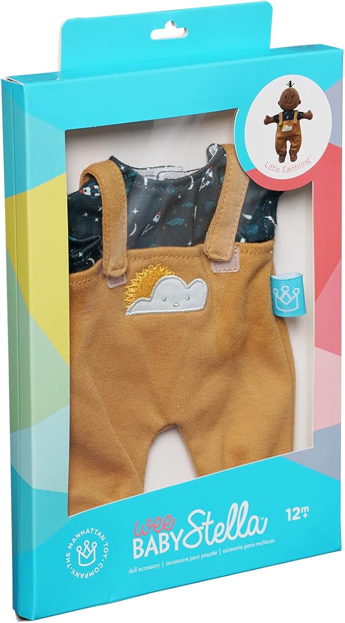 Manhattan Toy Wee Baby Stella Little Earthling Clothing Outfit for 12" Soft Dolls