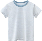 Boys' 4-Pack Excavator Short Sleeve Crewneck T-Shirts Top Tee Size 2-7 Years Toddler Boys' Value Pack Cotton T-Shirt