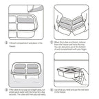 haakaa Silicone Baby Food Freezer Tray with Lid by haakaa - Perfect Storage Container for Homemade Baby Food, Vegetable & Fruit Purees, and Breast Milk, Blush