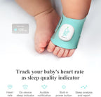 Sense-U Smart Sock Shoe Baby Monitor - Track Baby’s Heart Rate, Movement and Sleep, Infant Foot Monitor for Peace of Mind