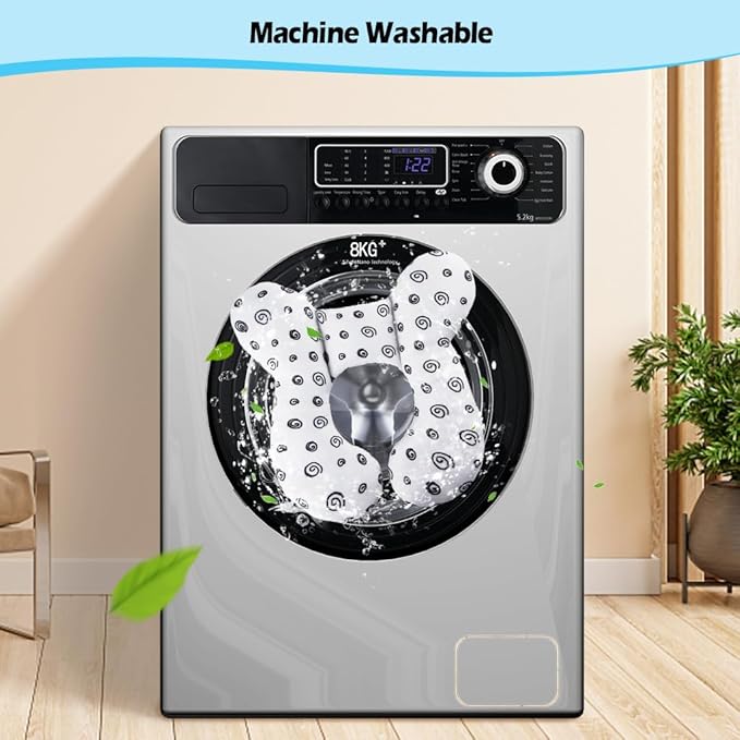 KAKIBLIN Baby Neck Pillow, Baby Head Pillow, Upgraded Travel Support Pillow for Carseat, Neck Support for Car Seat,Pushchair (Snail)