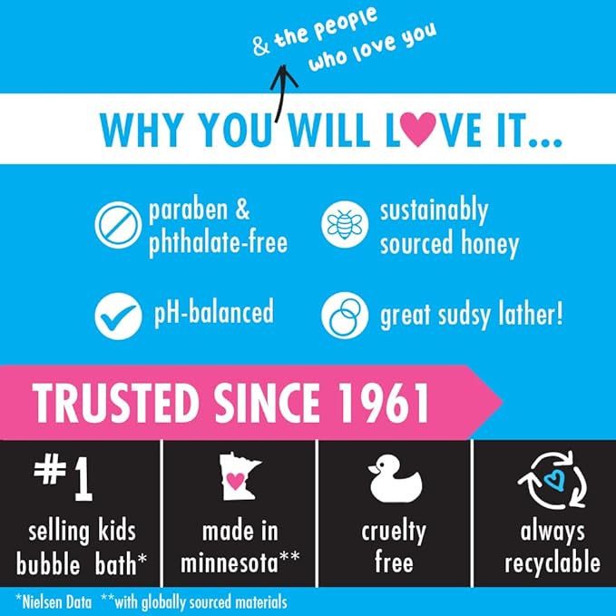 Mr. Bubble Berry Smooth 3-in-1 Body Wash, Shampoo & Conditioner Plus Honey Moisturize and Smooth Hair and Body 3-Pack