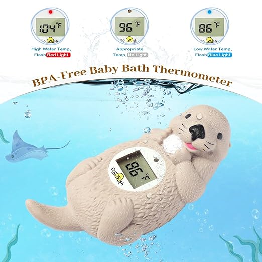 Baby Bath Thermometer for Infants Digtal Baby Water Thermometer for Bathtub Temperature Measure,Safty Kids Bath Floating Toy
