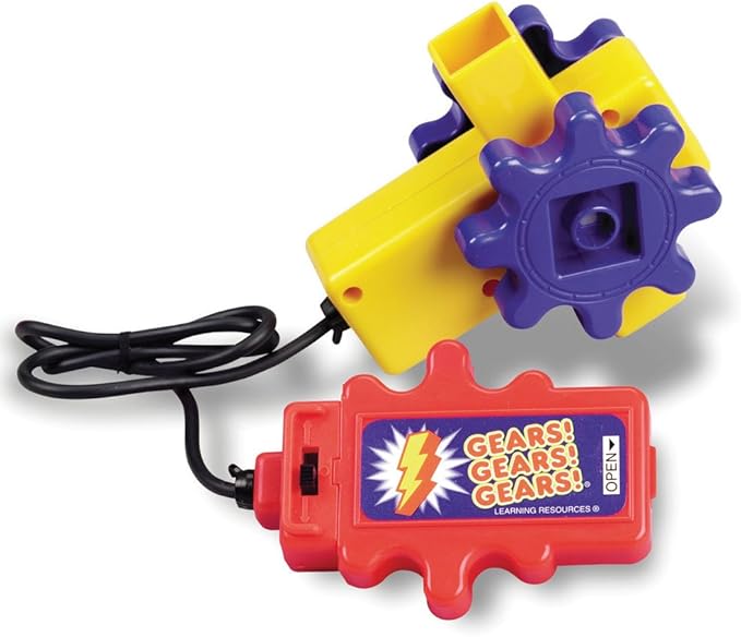 Learning Resources Gears! Gears! Gears! Dizzy Fun Land, Motorized Gears Toy Set, Gears for Kids, Engineering for Kids, Puzzle, 120 Pieces, Ages 5+