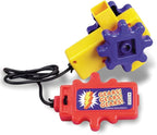 Learning Resources Gears! Gears! Gears! Dizzy Fun Land, Motorized Gears Toy Set, Gears for Kids, Engineering for Kids, Puzzle, 120 Pieces, Ages 5+