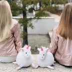 Plush Emergency Kit for Home – Compact Travel Size – Kids Medical Kit – Toddler Care Kit – Mini Boo Boo Bag – Small Emergency Kit for Classroom – Lily Unicorn Plush Bag