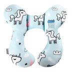 KAKIBLIN Baby Neck Pillow, Baby Travel Pillow, Baby Support Pillow,Upgraded Baby Neck Pillows for Car Seat Toddler Head and Neck Support Pillow for Car Seat, Pushchair(Unicorn)