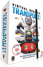 Virtual Reality Discovery Box Transport! - Illustrated Interactive VR Book and STEM Learning Activity Set - for Ages 8 and Up