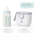 Termichy Baby Formula Dispenser, Portable Formula Dispenser Container with Scoop and Carry Handle for Travel Outdoor Activities for Baby Infant, 500ml