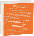 TableTopics Road Trip to Go Conversation Cards for Families, 40 Questions for Fun & Connection with Kids in The Car, During Travel, & Game Night, Roadtrip Essential