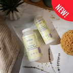 WIISH Baby Oatmeal Bubble Bath - Baby Bubble Bath for Sensitive Skin with 30% Colloidal Oatmeal | Aloe vera powder + Lavender powder Healing Ingredient, soothing Itchiness, Rashes, Dryness 16 oz(260g)