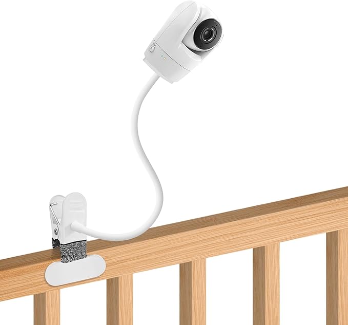 BFYTN 15.7 inches Baby Monitor Mount Compatible with VTech VM901, VM924, VM928, VM923, RM7764, RM5764, RM5754 Flexible Clip Clamp Mount Long Gooseneck Arm
