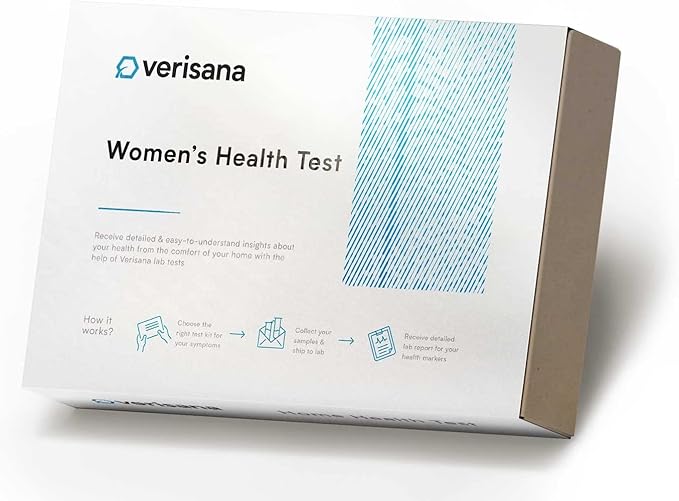 Women’s Health Test – Comprehensive Home Test for 7 Important Health Markers – CLIA Certified Lab Analysis – Verisana