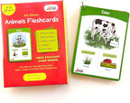 Animals and Their Babies Flashcards | Animal Sound | Animal Habitat Flashcards for Toddlers and Kids - 40 Animals - Non Tearable and Water Resistant | Reusable