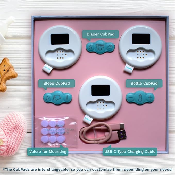 Smart Baby Care Tracker - Newborn Basics (Sleep, Diaper & Bottle): On-The-Spot One-Press Loggers, Reminders, Notifications, Routines, Multiple Caregivers, Pediatrician & Expert Support