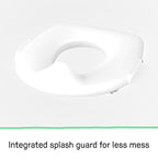 Summer Infant by Ingenuity My Size Potty Pro in White, Toddler Potty Training Toilet, Lifelike Flushing Sound, for Ages 18 Months+, Up to 50 Pounds