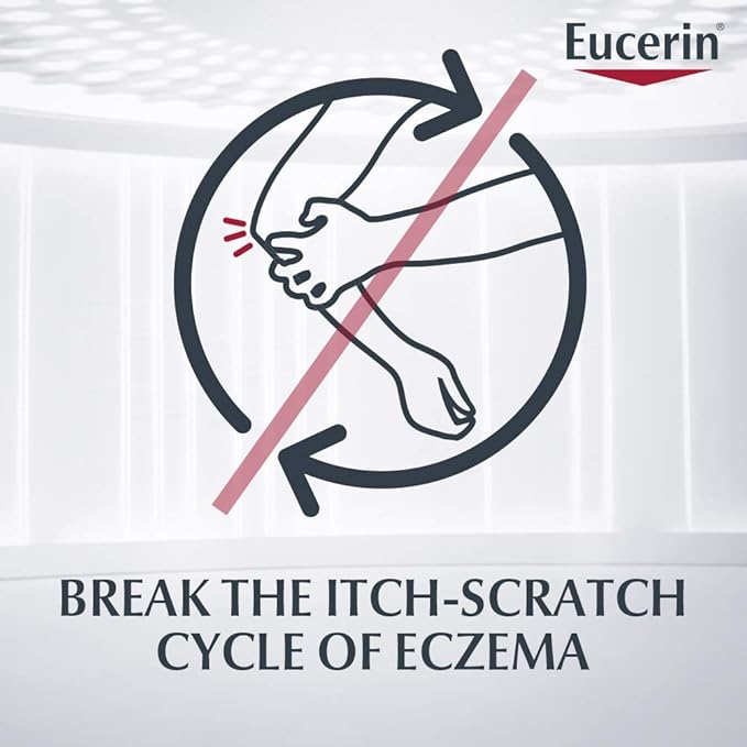 Eucerin Baby Eczema Relief Body Cream, Fragrance Free Baby Eczema Cream with Colloidal Oatmeal, Ceramide-3 and Licorice Root Extract, 8 Oz Tube