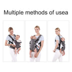 Baby Carriers Newborn to Toddler,Baby Carrier Wrap,Cozy Baby Holder Carrier Lightweight,Adjustable Baby Sling Support Carriers for Infant 7-45lbs Girl and Boy -All Positions,Shower Gift -Grey