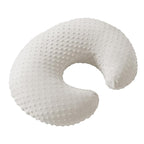 Nursing Pillow and Positioner for Breastfeeding, Ultra Soft Baby Breastfeeding Pillows for More Support for Mom and Baby, with Premium Removable Cover (Sand)