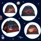 Space Tent for Kids Sensory Black Hole Pop Up Play Tent Kids Tent for Outdoor Indoor,Space Tent for Boys and Girls-47" X 47" X 43 "