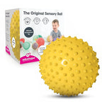 Edushape Original Sensory Ball - 7" Yellow Baby Ball Enhances Gross Motor Skills for Kids 6 Months & Up