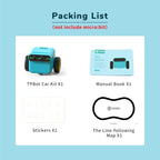 ELECFREAKS microbit TPbot Smart Coding Robot Car with 2 Modes, STEM Educational Project for School and Home, BBC Micro:bit DIY Programmable Car with Wiki Tutorial(Without Micro:bit)