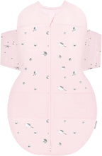 Happiest Baby SNOO Sleep Sack - 100% Organic Cotton Baby Swaddle Blanket - Doctor Designed Promotes Healthy Hip Development (Rose Planets, Large)