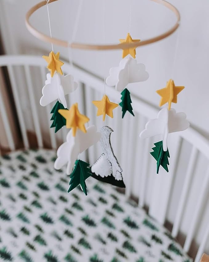 Crib Sheets Neutral - Fitted Baby Crib Sheets Bed for Girl Boy - 2 Pack Standard & Toddler Mattress (Woodland Forest Animals) - Buttery Soft Organic Cotton Blend