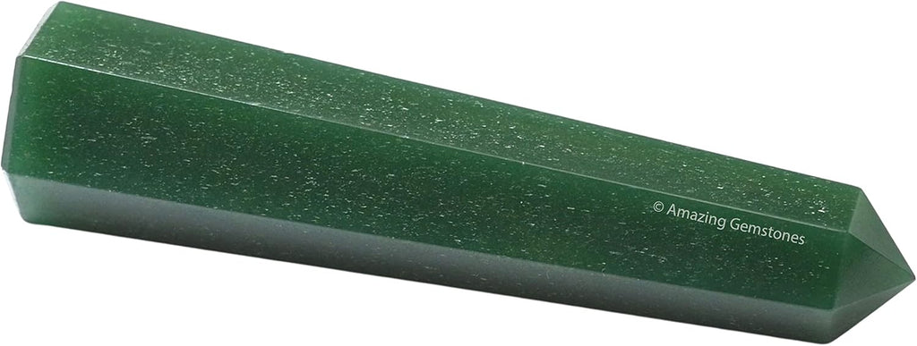 Amazing Gemstone Dark Green Aventurine Crystal Towers - Natural Healing Crystal Point Obelisk for Reiki Healing and Crystal Grid (2 Inch to 3 Inch)