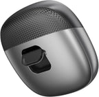 YFLife 2025 Electric Nail Clipper Integrated Cutting and Grinding, with Led Light, 2 Speed, Quiet and Portable Baby Nail Trimmer for Autism Kids Adult Seniors (Black)